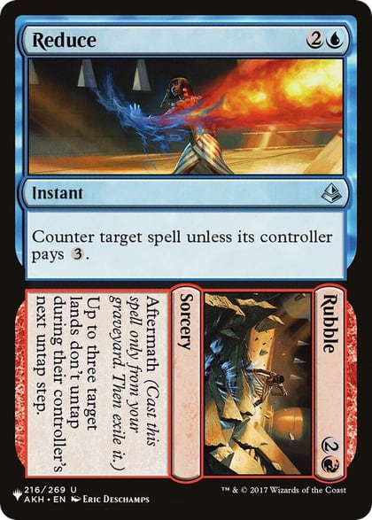 Reduce // Rubble, The List Reprints 216/269