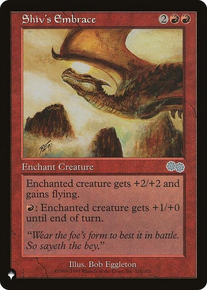 Shiv's Embrace, The List Reprints 216/350