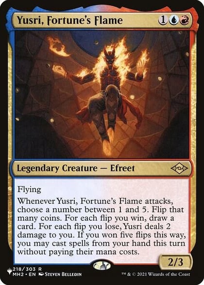 Yusri, Fortune's Flame, The List Reprints 218