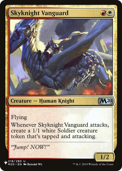 Skyknight Vanguard, The List Reprints 218/280