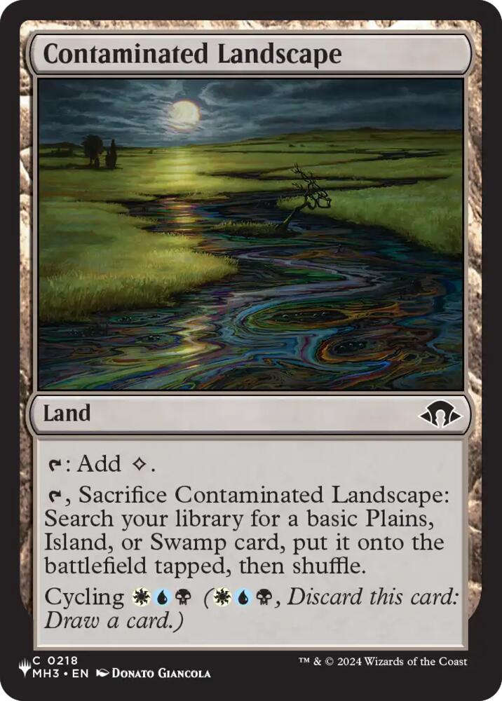 Contaminated Landscape, The List Reprints 218