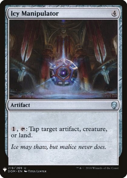 Icy Manipulator, The List Reprints 219