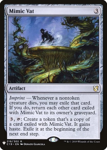 Mimic Vat, The List Reprints 219/302