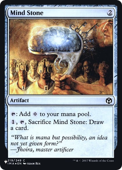 Mind Stone (IMA), The List Reprints 219