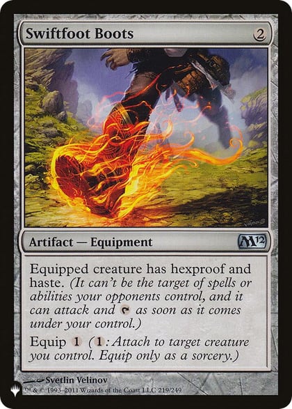 Swiftfoot Boots (M12), The List Reprints 219