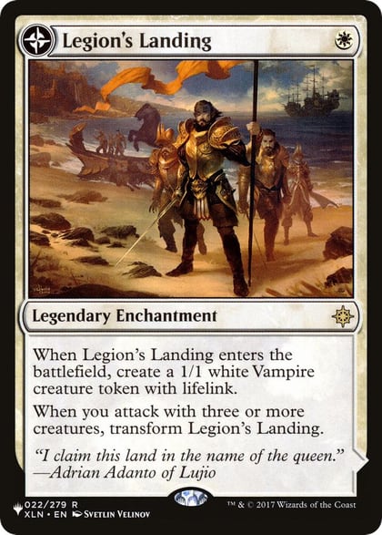 Legion's Landing, The List Reprints 22
