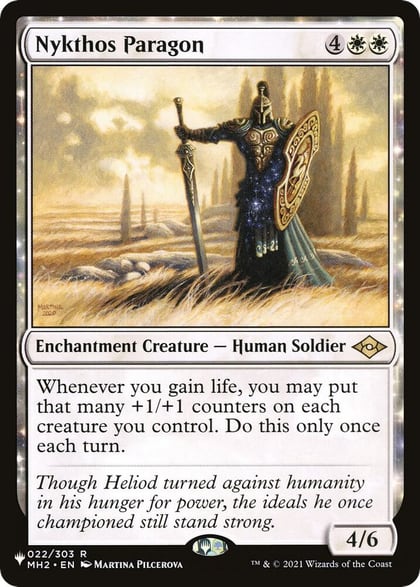 Nykthos Paragon, The List Reprints 22