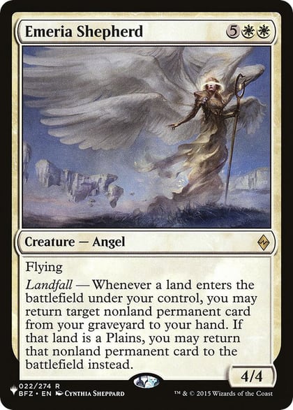Emeria Shepherd, The List Reprints 22