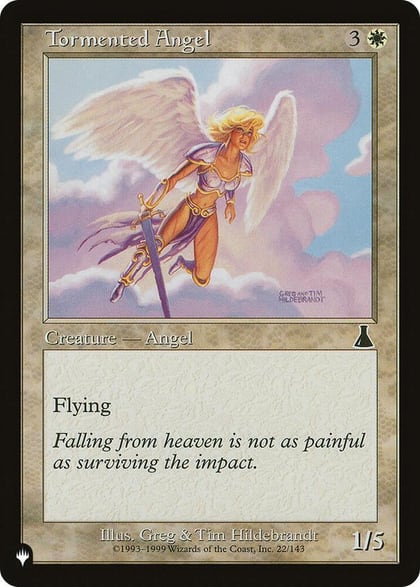 Tormented Angel, The List Reprints 22/143