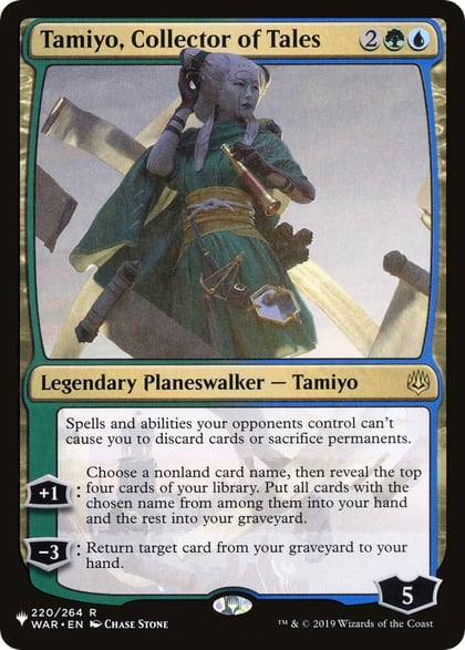 Tamiyo, Collector of Tales, The List Reprints 220/264