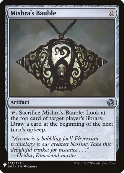 Mishra's Bauble, The List Reprints 221