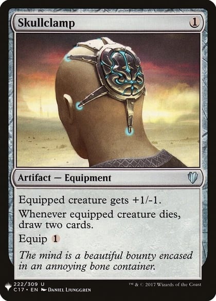 Skullclamp (C17), The List Reprints 222