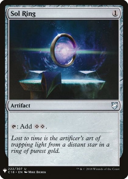 Sol Ring (C18), The List Reprints 222/307