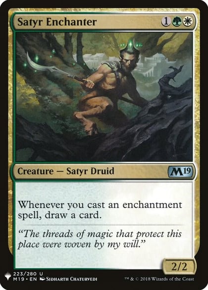 Satyr Enchanter, The List Reprints 223