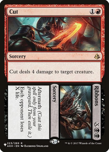 Cut // Ribbons, The List Reprints 223/269