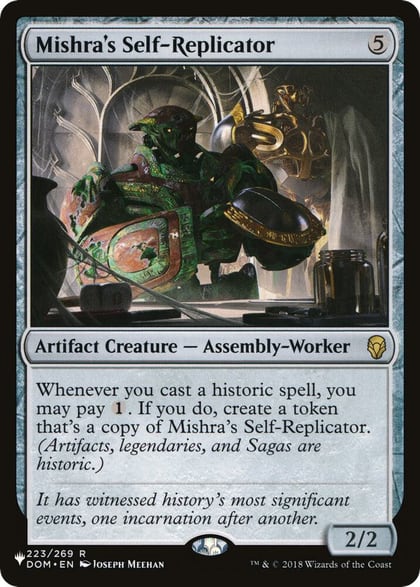 Mishra's Self-Replicator, The List Reprints 223/269