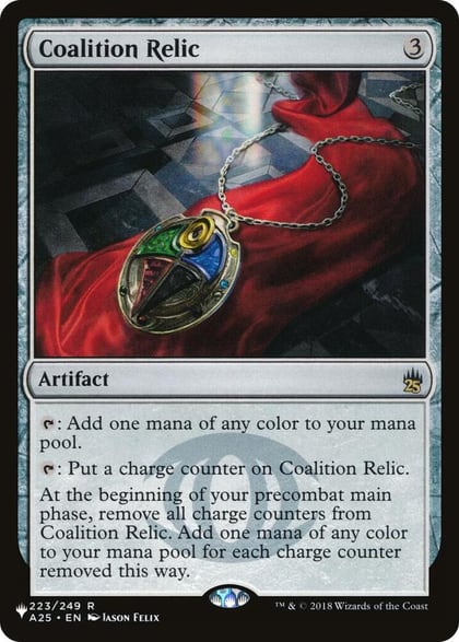 Coalition Relic (A25), The List Reprints 223/249