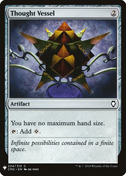 Thought Vessel (CM2), The List Reprints 224
