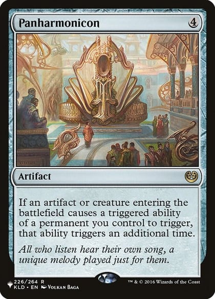 Panharmonicon, The List Reprints 226/264