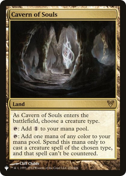 Cavern of Souls, The List Reprints 226/244