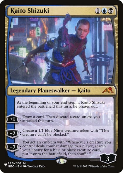 Kaito Shizuki, The List Reprints 226/302