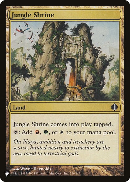 Jungle Shrine (ALA), The List Reprints 226