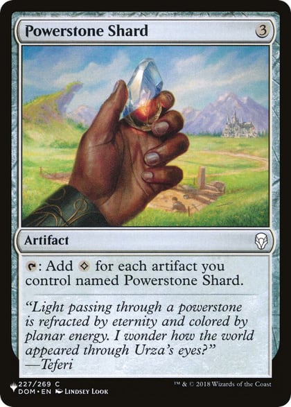 Powerstone Shard, The List Reprints 227/269