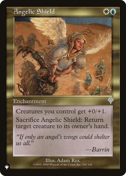 Angelic Shield, The List Reprints 228/350
