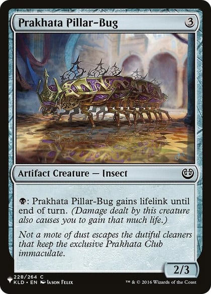 Prakhata Pillar-Bug, The List Reprints 228/264