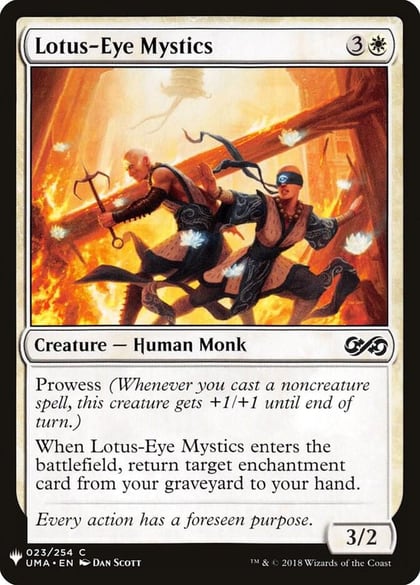 Lotus-Eye Mystics, The List Reprints 23