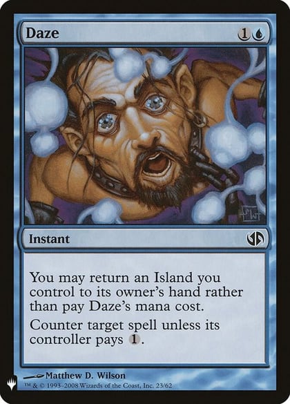 Daze, The List Reprints 23