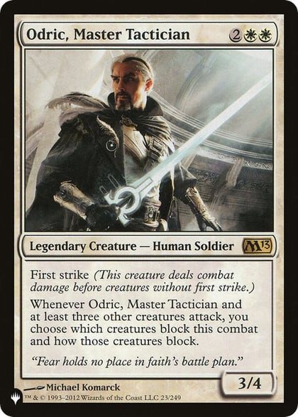 Odric, Master Tactician, The List Reprints 23/249