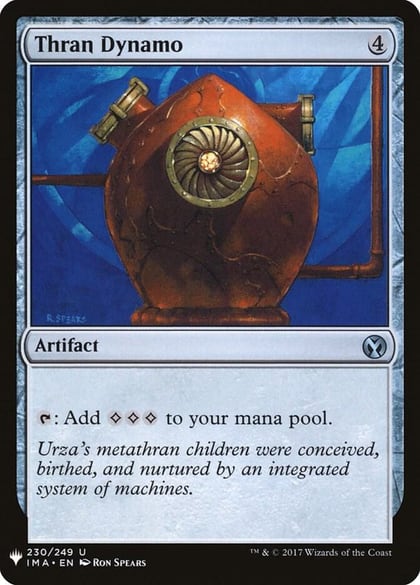 Thran Dynamo, The List Reprints 230