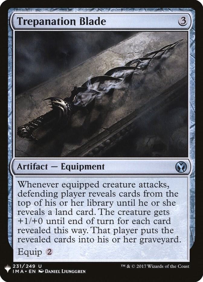 Trepanation Blade, The List Reprints 231