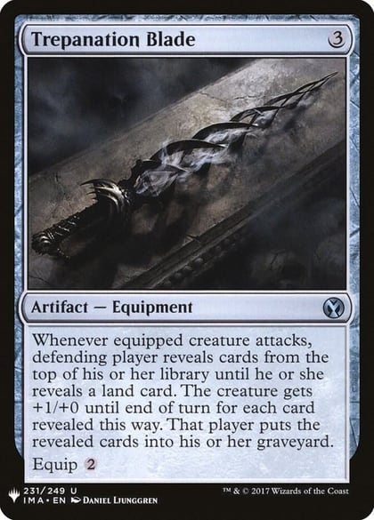 Trepanation Blade, The List Reprints 231