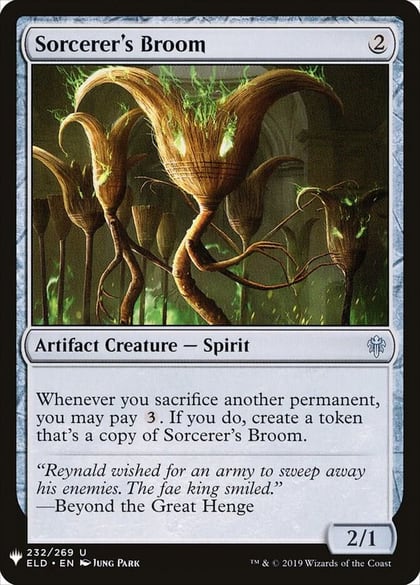 Sorcerer's Broom, The List Reprints 232