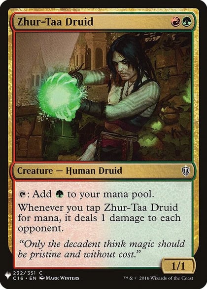 Zhur-Taa Druid, The List Reprints 232
