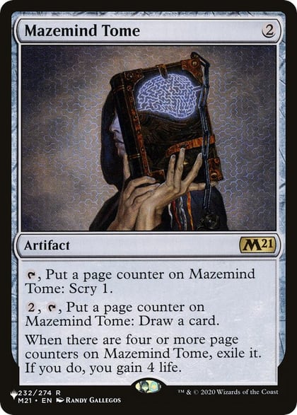 Mazemind Tome, The List Reprints 232