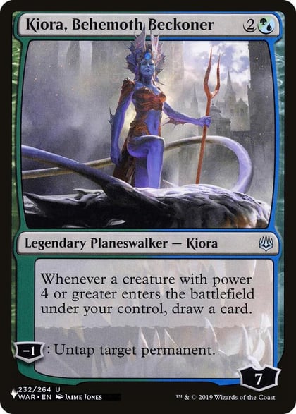 Kiora, Behemoth Beckoner, The List Reprints 232/264