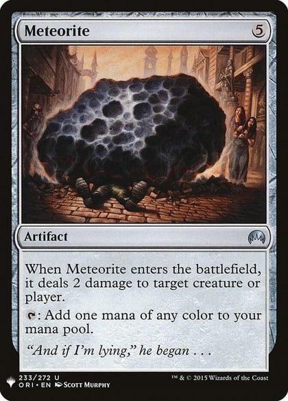 Meteorite, The List Reprints 233