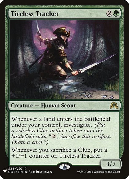 Tireless Tracker, The List Reprints 233