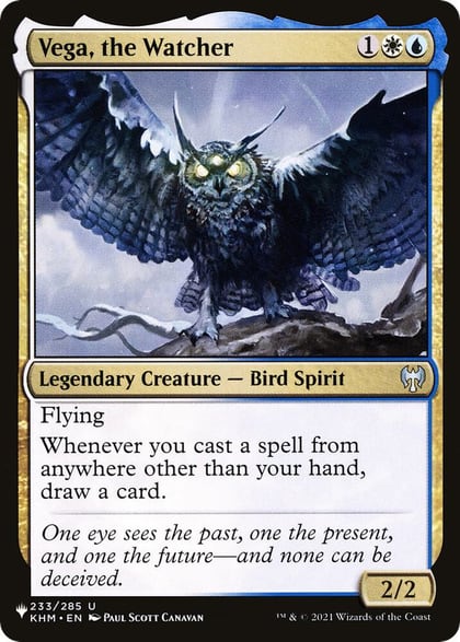 Vega, the Watcher, The List Reprints 233/285