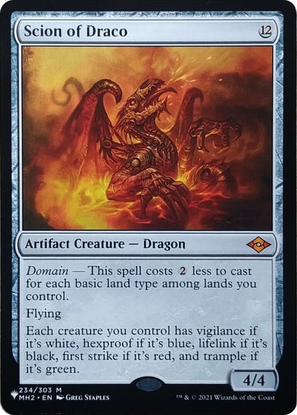 Scion of Draco, The List Reprints 234/303