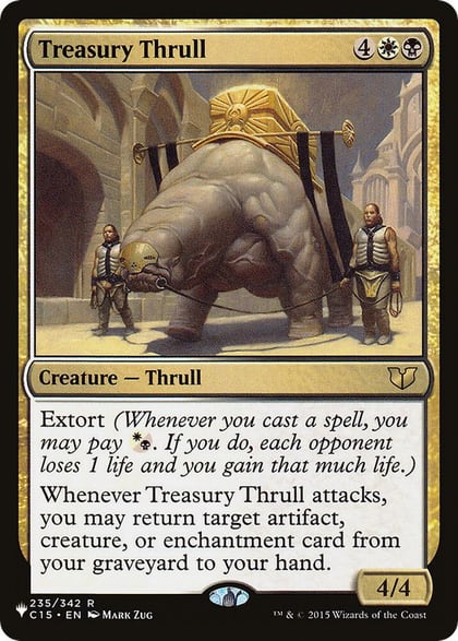 Treasury Thrull, The List Reprints 235/342