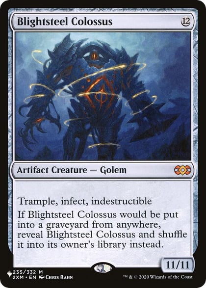 Blightsteel Colossus, The List Reprints 235/332