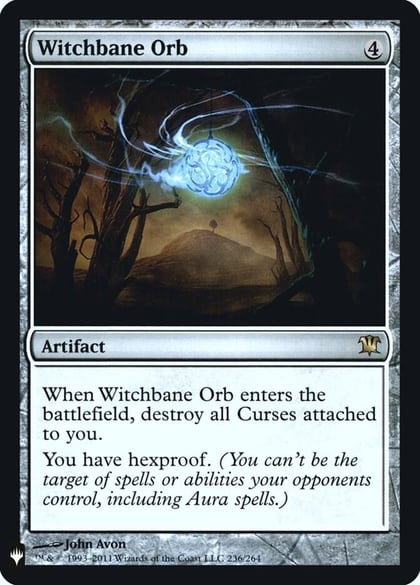 Witchbane Orb, The List Reprints 236
