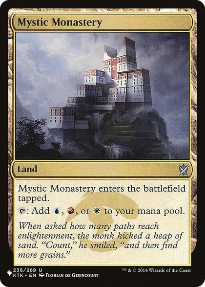 Mystic Monastery, The List Reprints 236/269