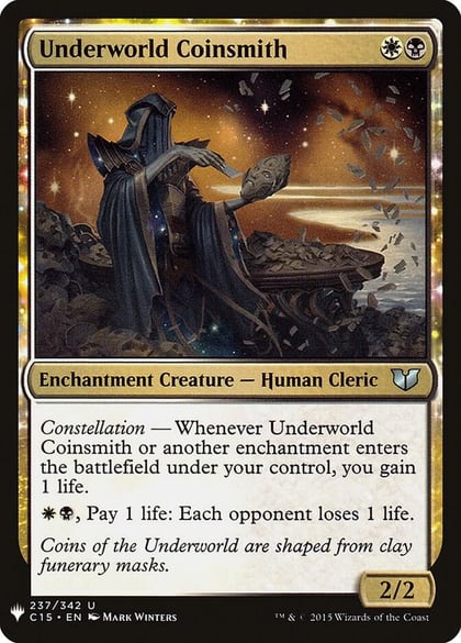 Underworld Coinsmith, The List Reprints 237
