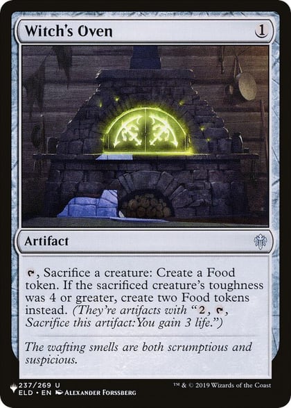 Witch's Oven, The List Reprints 237/269