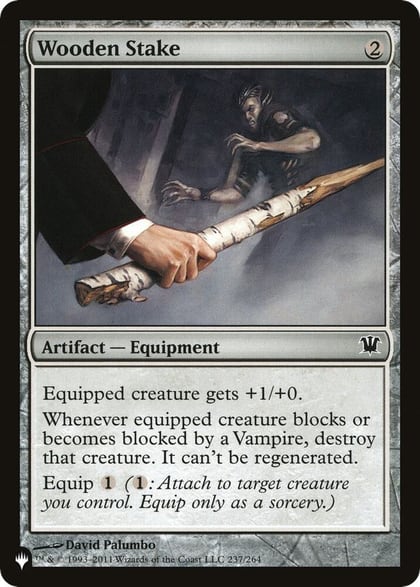 Wooden Stake, The List Reprints 237/264